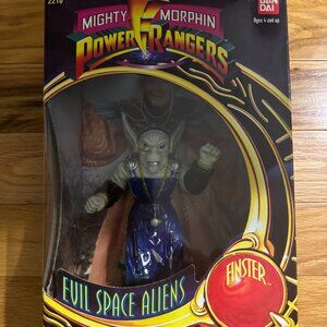 Vintage 1993 Mighty Morphin Power Rangers Evil Space Aliens Finster